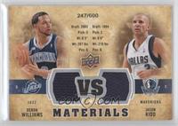 Deron Williams, Jason Kidd #/600