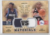 Andre Iguodala, Josh Howard #/570