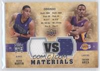 Kevin Martin, Trevor Ariza #/600