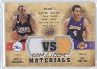 Donyell Marshall, Luke Walton #/570