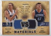 Andrei Kirilenko, Dirk Nowitzki #/570