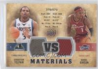 Daniel Gibson, Sebastian Telfair #/570