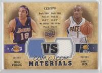 Sasha Vujacic, Jarrett Jack #/570