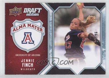 2009-10 Upper Deck Draft Edition - Alma Mater - Blue #AM-JF - Jennie Finch /99