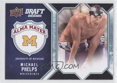 2009-10 Upper Deck Draft Edition - Alma Mater - Blue #AM-MP - Michael Phelps /99