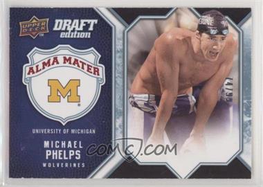 2009-10 Upper Deck Draft Edition - Alma Mater - Blue #AM-MP - Michael Phelps /99