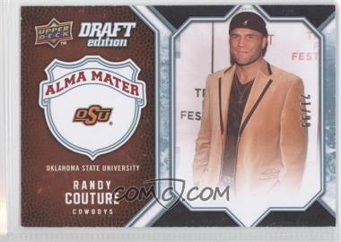 2009-10 Upper Deck Draft Edition - Alma Mater - Blue #AM-RC - Randy Couture /99