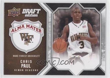 2009-10 Upper Deck Draft Edition - Alma Mater #AM-CP - Chris Paul