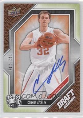 2009-10 Upper Deck Draft Edition - [Base] - Autograph Green #61 - Connor Atchley /249