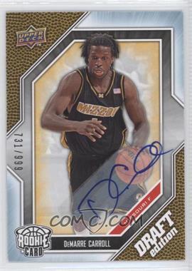 2009-10 Upper Deck Draft Edition - [Base] - Autograph Silver #25 - DeMarre Carroll /999