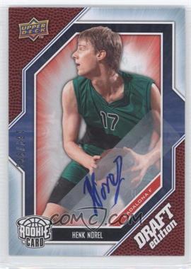 2009-10 Upper Deck Draft Edition - [Base] - Autograph Silver #38 - Henk Norel /999