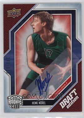 2009-10 Upper Deck Draft Edition - [Base] - Autograph Silver #38 - Henk Norel /999