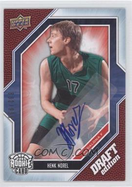 2009-10 Upper Deck Draft Edition - [Base] - Autograph Silver #38 - Henk Norel /999