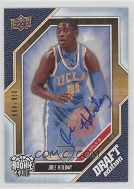 2009-10 Upper Deck Draft Edition - [Base] - Autograph Silver #55 - Jrue Holiday /499