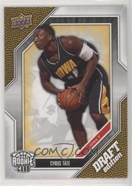 2009-10 Upper Deck Draft Edition - [Base] #18 - Cyrus Tate