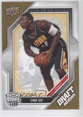 2009-10 Upper Deck Draft Edition - [Base] #18 - Cyrus Tate