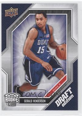 2009-10 Upper Deck Draft Edition - [Base] #33 - Gerald Henderson