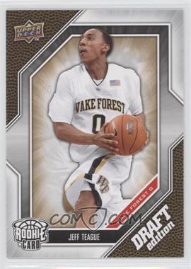 2009-10 Upper Deck Draft Edition - [Base] #51 - Jeff Teague