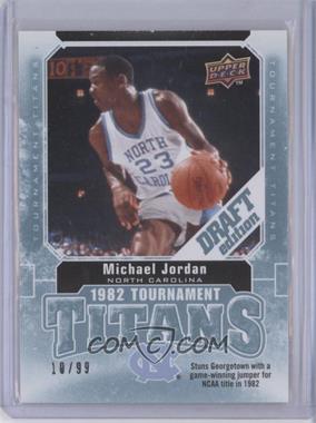 2009-10 Upper Deck Draft Edition - Tournament Titans - Blue #TT-JO - Michael Jordan /99