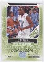 Ty Lawson #/50