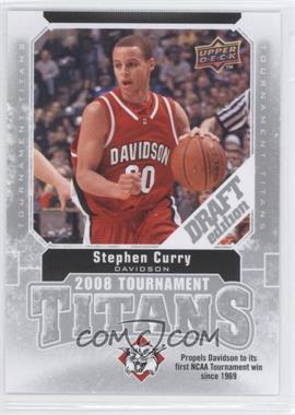 2009-10 Upper Deck Draft Edition - Tournament Titans #TT-SC - Stephen Curry
