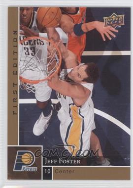 2009-10 Upper Deck First Edition - [Base] - Gold #62 - Jeff Foster