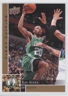 2009-10 Upper Deck First Edition - [Base] - Gold #8 - Ray Allen