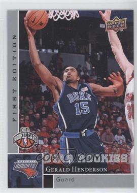 2009-10 Upper Deck First Edition - [Base] #185 - Gerald Henderson