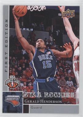 2009-10 Upper Deck First Edition - [Base] #185 - Gerald Henderson