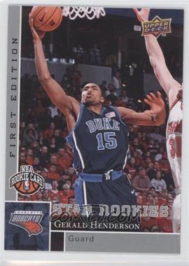 2009-10 Upper Deck First Edition - [Base] #185 - Gerald Henderson