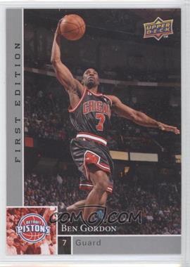 2009-10 Upper Deck First Edition - [Base] #19 - Ben Gordon