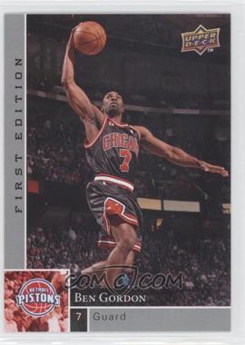 2009-10 Upper Deck First Edition - [Base] #19 - Ben Gordon