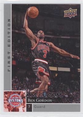 2009-10 Upper Deck First Edition - [Base] #19 - Ben Gordon