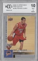 Stephen Curry [BCCG 10 Mint or Better]