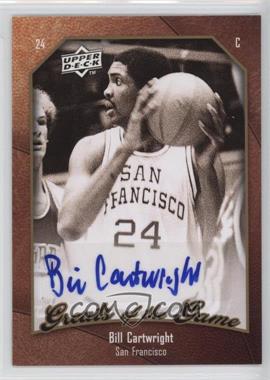 2009-10 Upper Deck Greats of the Game - [Base] - Autographs #19 - Bill Cartwright