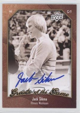 2009-10 Upper Deck Greats of the Game - [Base] - Autographs #27 - Jack Sikma
