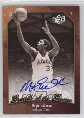 2009-10 Upper Deck Greats of the Game - [Base] - Autographs #39 - Magic Johnson