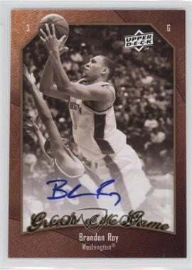 2009-10 Upper Deck Greats of the Game - [Base] - Autographs #78 - Brandon Roy