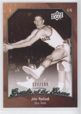 2009-10 Upper Deck Greats of the Game - [Base] - Numbered to 199 #13 - John Havlicek /199