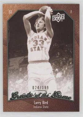 2009-10 Upper Deck Greats of the Game - [Base] - Numbered to 199 #42 - Larry Bird /199