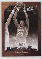 Hakeem Olajuwon #/50