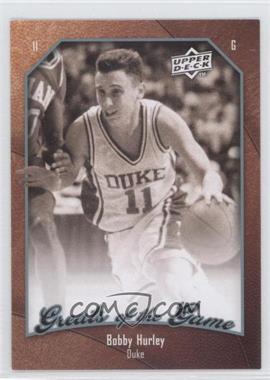 2009-10 Upper Deck Greats of the Game - [Base] #70 - Bobby Hurley