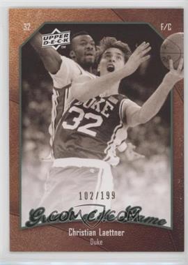 2009-10 Upper Deck Greats of the Game - [Base] #84 - Christian Laettner