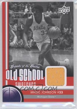 2009-10 Upper Deck Greats of the Game - Old School Swatches #OS-2 - Magic Johnson