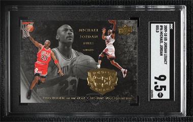 2009-10 Upper Deck Jordan Legacy Hall of Fame Edition - Box Set [Base] #96 - Michael Jordan /30000 [SGC 9.5 Mint+]