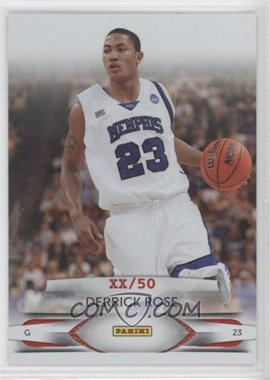 2009 Panini 2009 National Convention - [Base] - Red 50 #DR - Derrick Rose /50