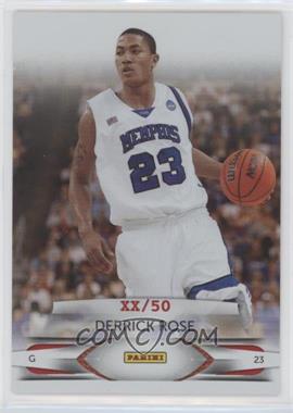 2009 Panini 2009 National Convention - [Base] - Red 50 #DR - Derrick Rose /50