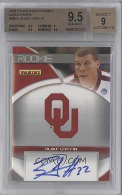 2009 Panini Rookies - National Convention [Base] #BG09.2 - Blake Griffin (Back has Text about his career) [BGS 9.5 GEM MINT]