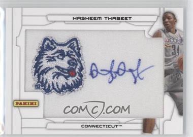 2009 Panini Rookies & Stars - National Convention Manufactured College Logo Patch Rookie Signatures #HT - Hasheem Thabeet