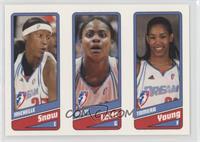 Michelle Snow, Ivory Latta, Tamera Young #/399